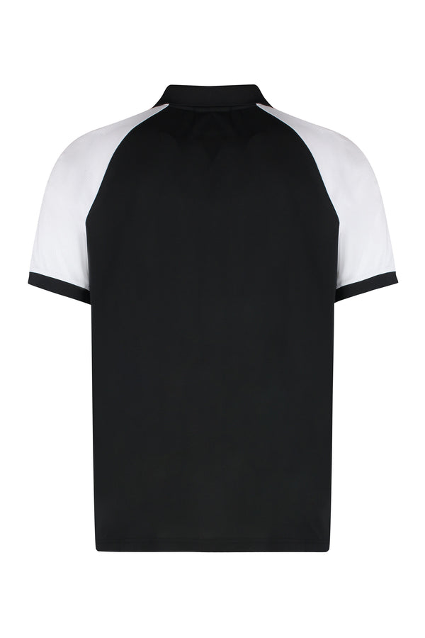 Technical fabric polo shirt-1